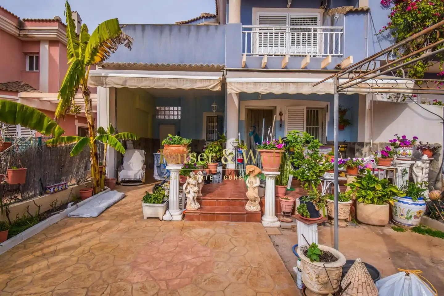 Jardín de Casa o chalet en venta en Santa Pola con Aire acondicionado, Jardín privado y Terraza