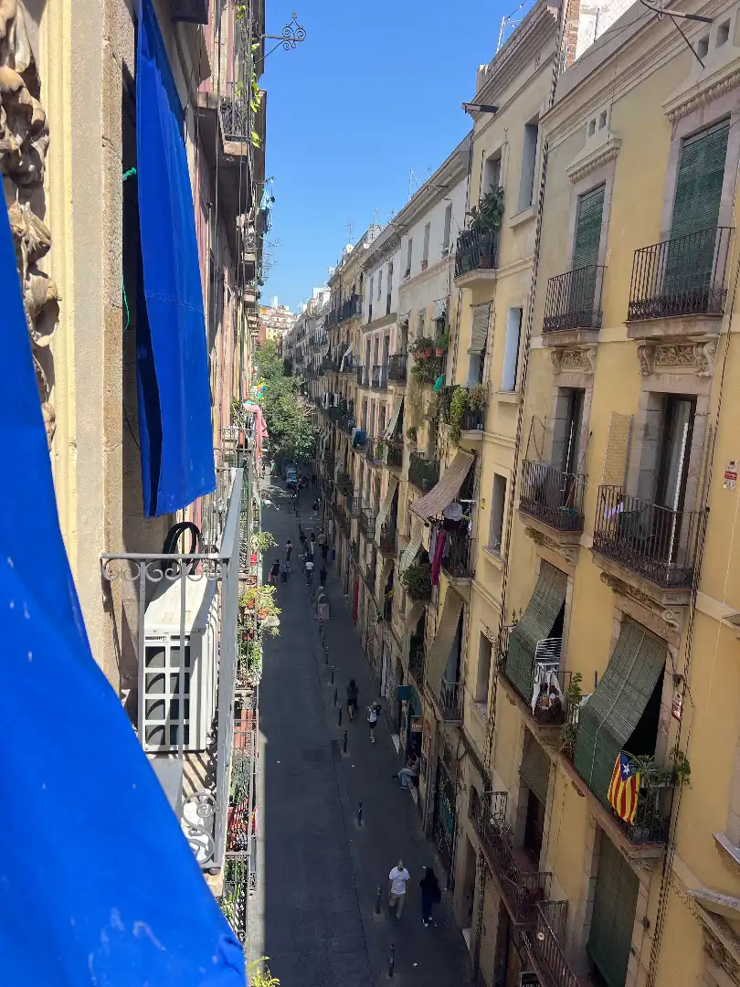 Vista exterior de Piso en venta en Barcelona con Aire acondicionado, Calefacción y Amueblado