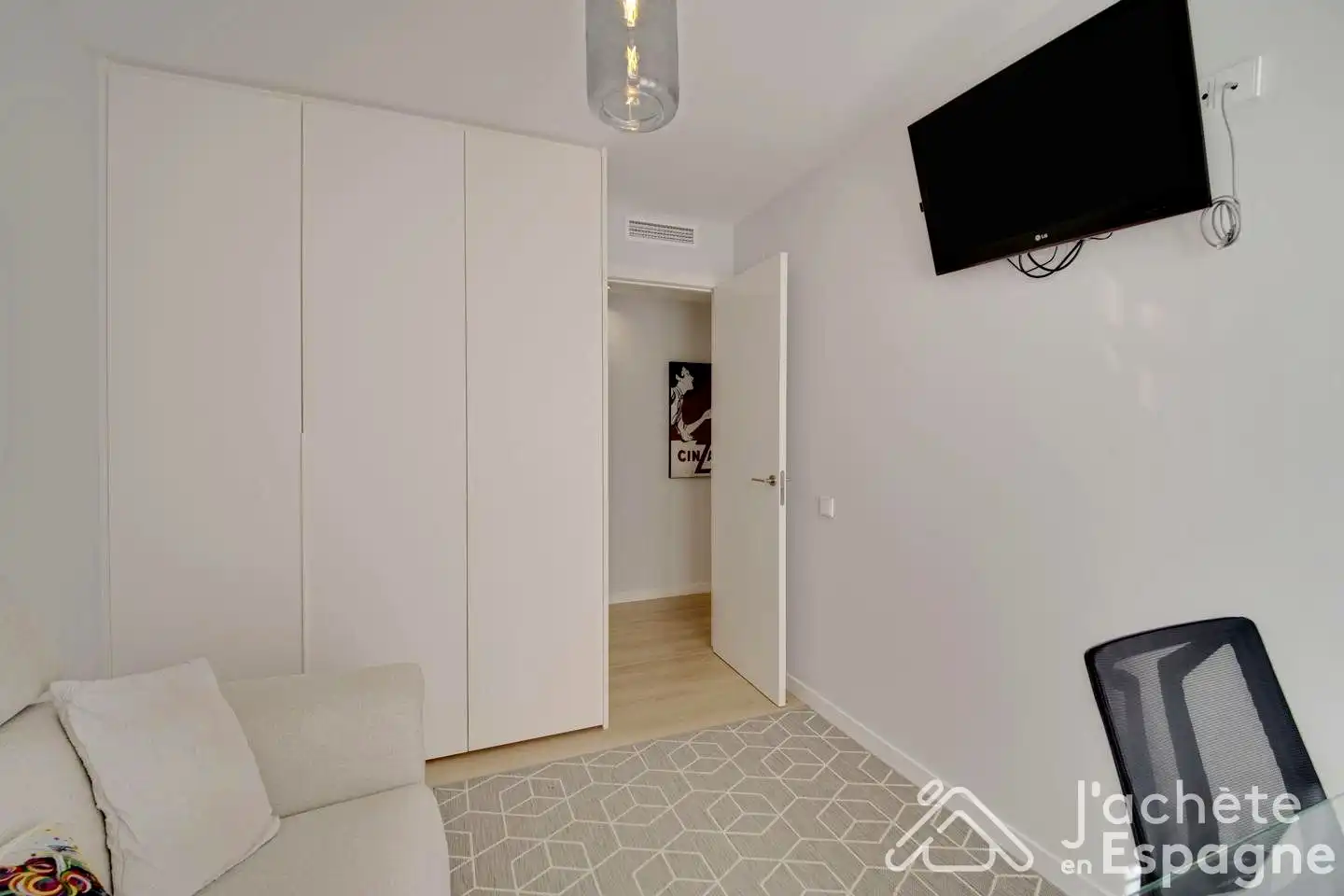 Schlafzimmer von Wohnung zum Verkauf in Vinaròs mit Klimaanlage, Terrasse und Möbliert