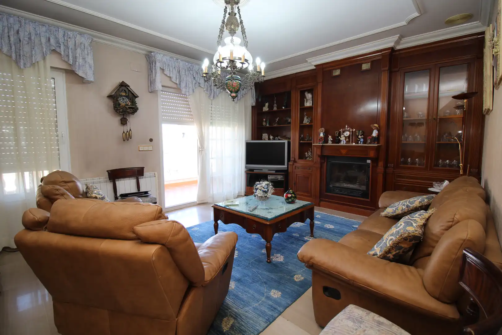 Sala de estar de Piso en venta en Cartagena con Aire acondicionado, Terraza y Amueblado