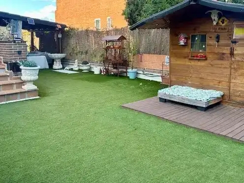 Terraza de Casa o chalet en venta en  Madrid Capital con Piscina