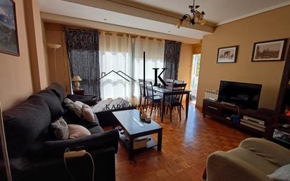 Living room of Flat for sale in Ferrol  with Heating, Parquet flooring and Storage room