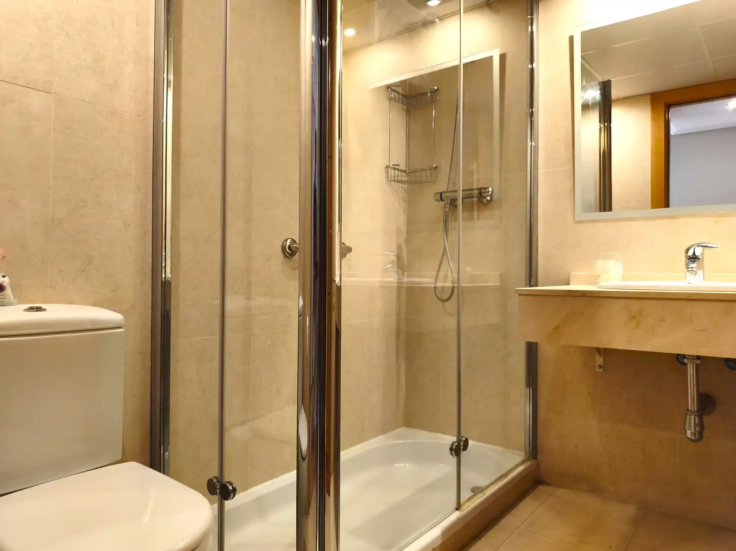Baño de Casa o chalet en venta en Zaragoza con Aire acondicionado, Jardín privado y Parquet
