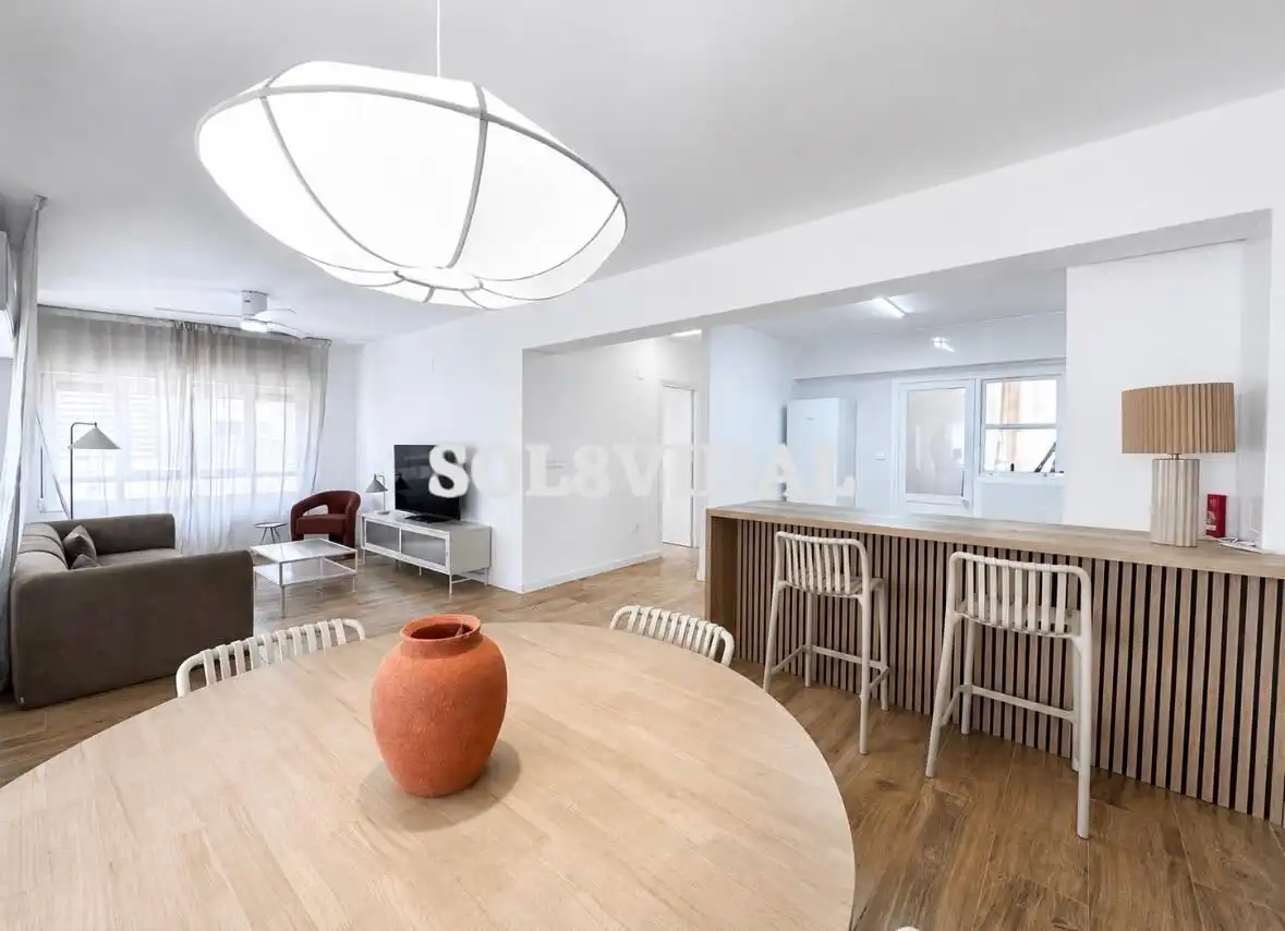 Wohnzimmer von Wohnung zur Miete in Orihuela mit Klimaanlage, Möbliert und Balkon