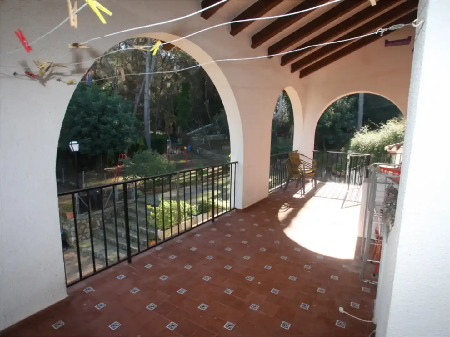 Terrassa de Casa o xalet en venda en Alzira amb Aire condicionat, Piscina i Balcó