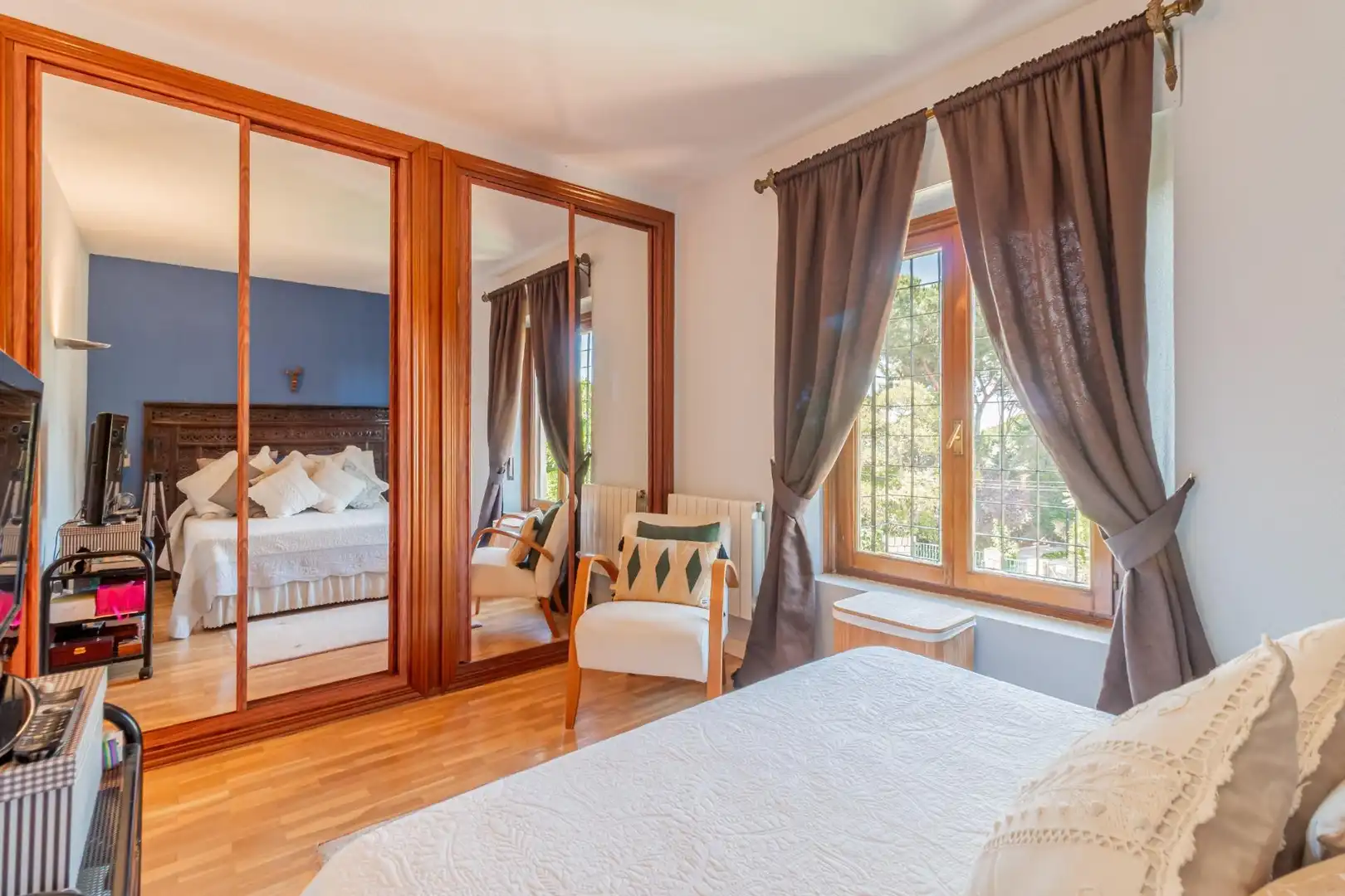 Bedroom of Houses for sale in Boadilla del Monte  with Heating, Private garden and Terrace