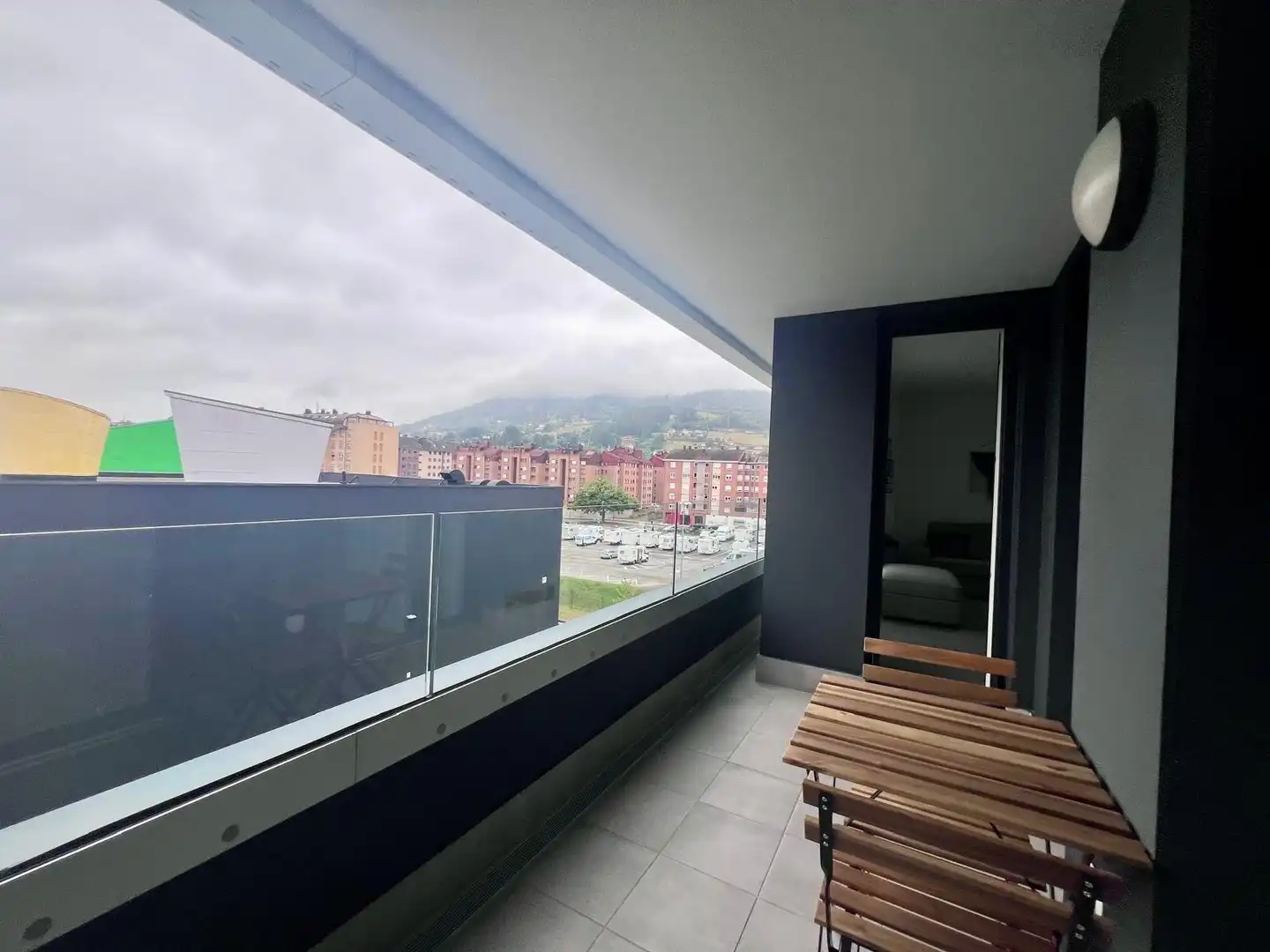 Terrace of Flat for rent in Oviedo   with Heating, Private garden and Terrace