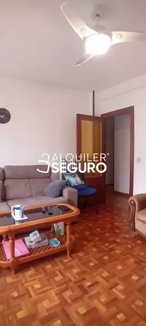 Sala de estar de Piso de alquiler en Canencia, Madrid