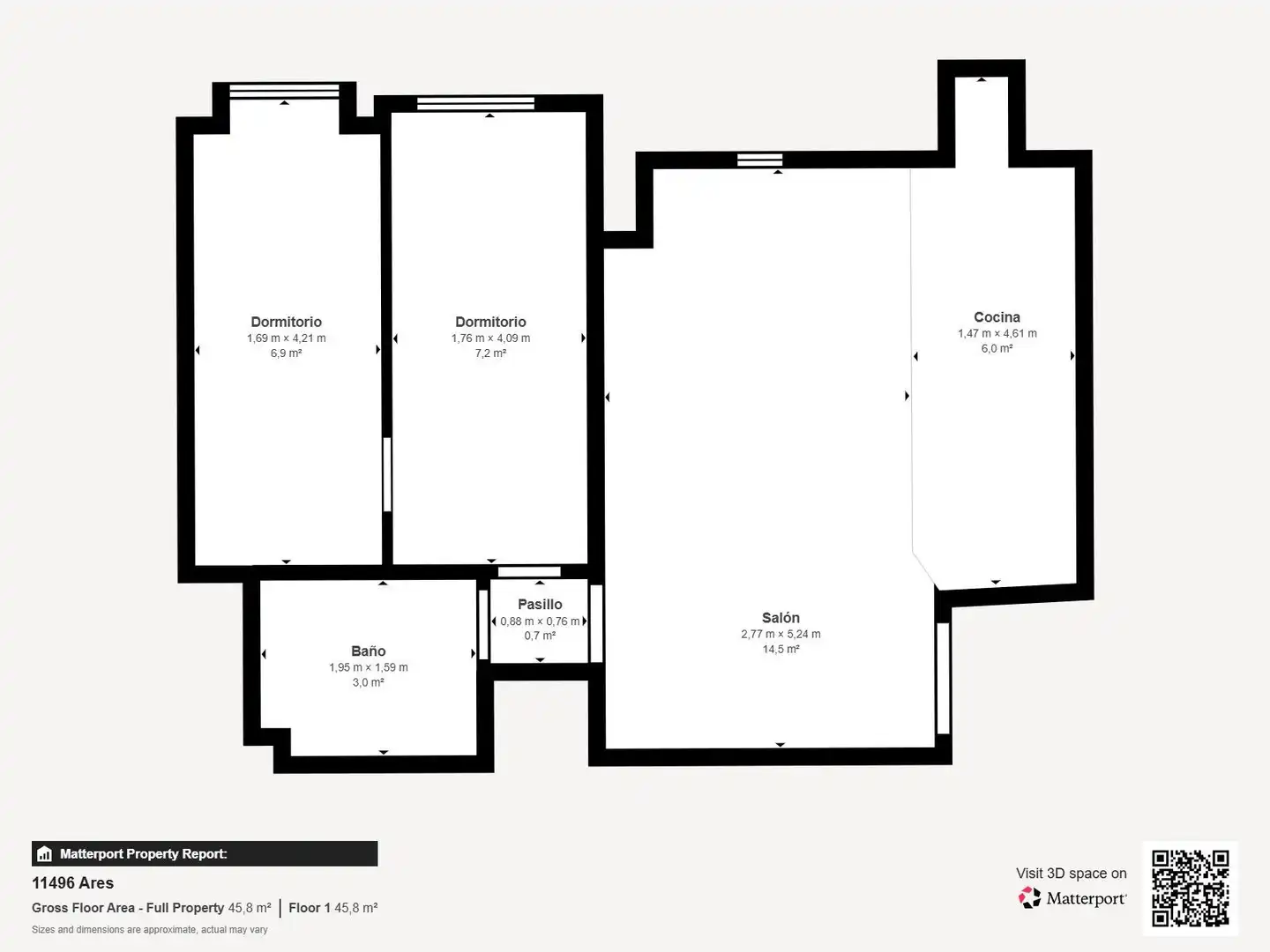 Flat for sale in Ares  with Storage room and Furnished