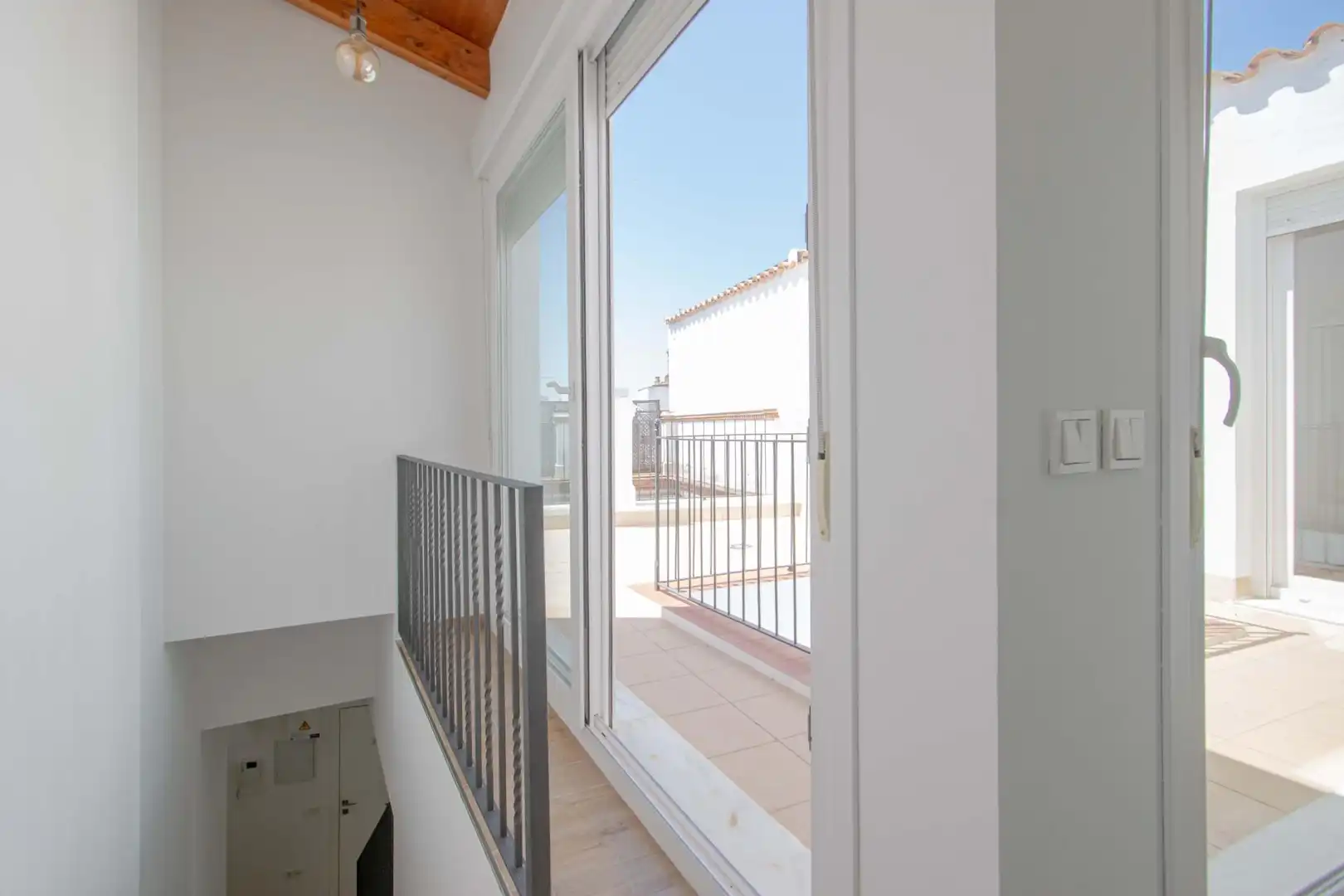 Terrasse von Dachboden zum Verkauf in Sevilla mit Klimaanlage, Terrasse und Balkon