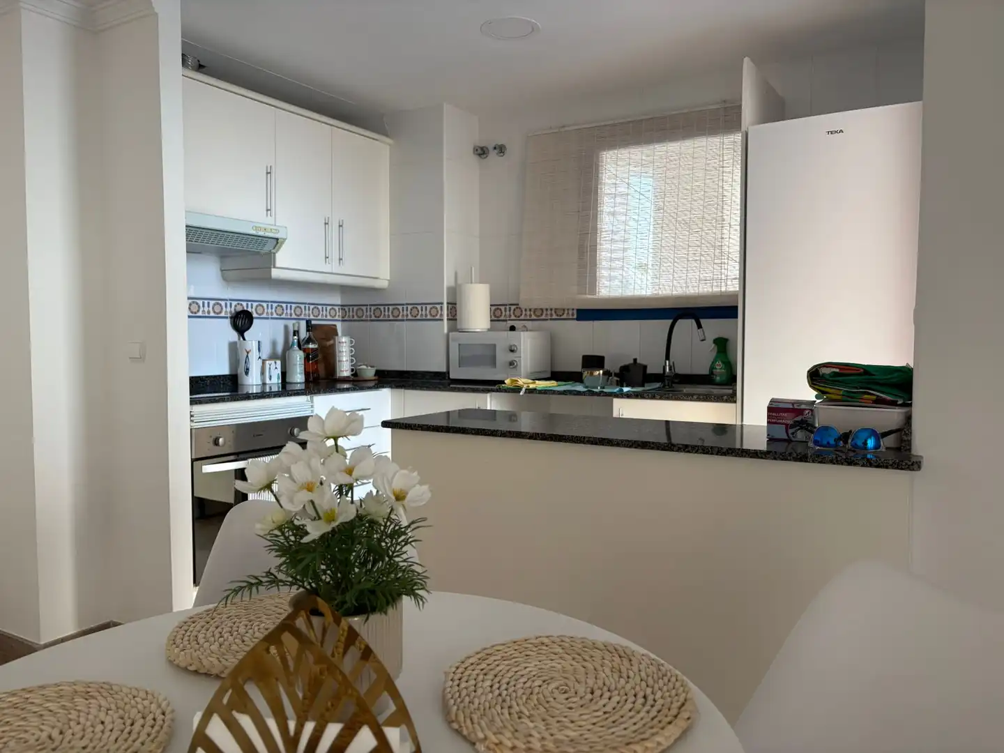 Cocina de Apartamento en venta en Calpe / Calp con Aire acondicionado, Terraza y Piscina