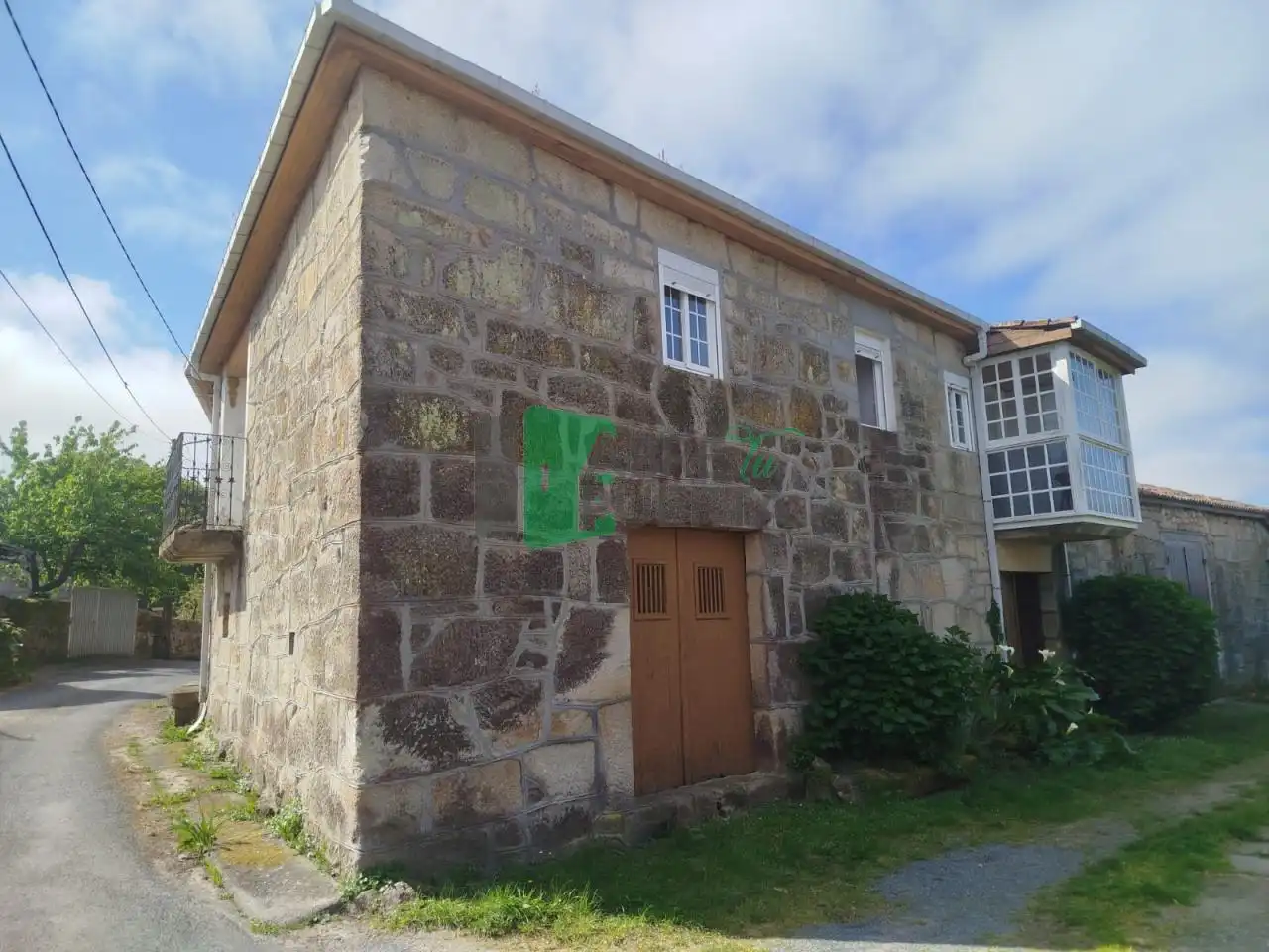 Vista exterior de Casa o xalet en venda en Vilamarín amb Terrassa, Moblat i Balcó