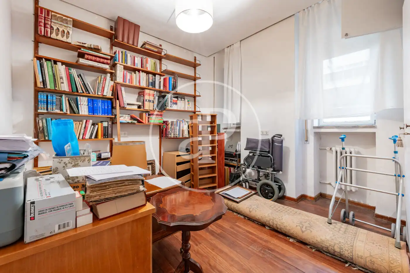 Sala de estar de Piso en venta en Madrid con Calefacción, Jardín privado y Terraza