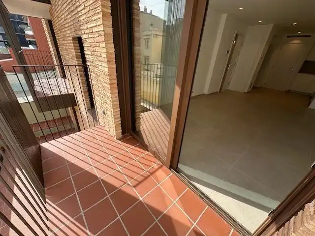 Terraza de Piso de alquiler en Badalona con Calefacción y Balcón