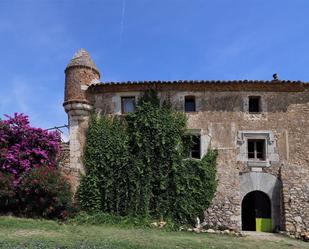 Exterior view of Country house for sale in L'Escala  with Terrace