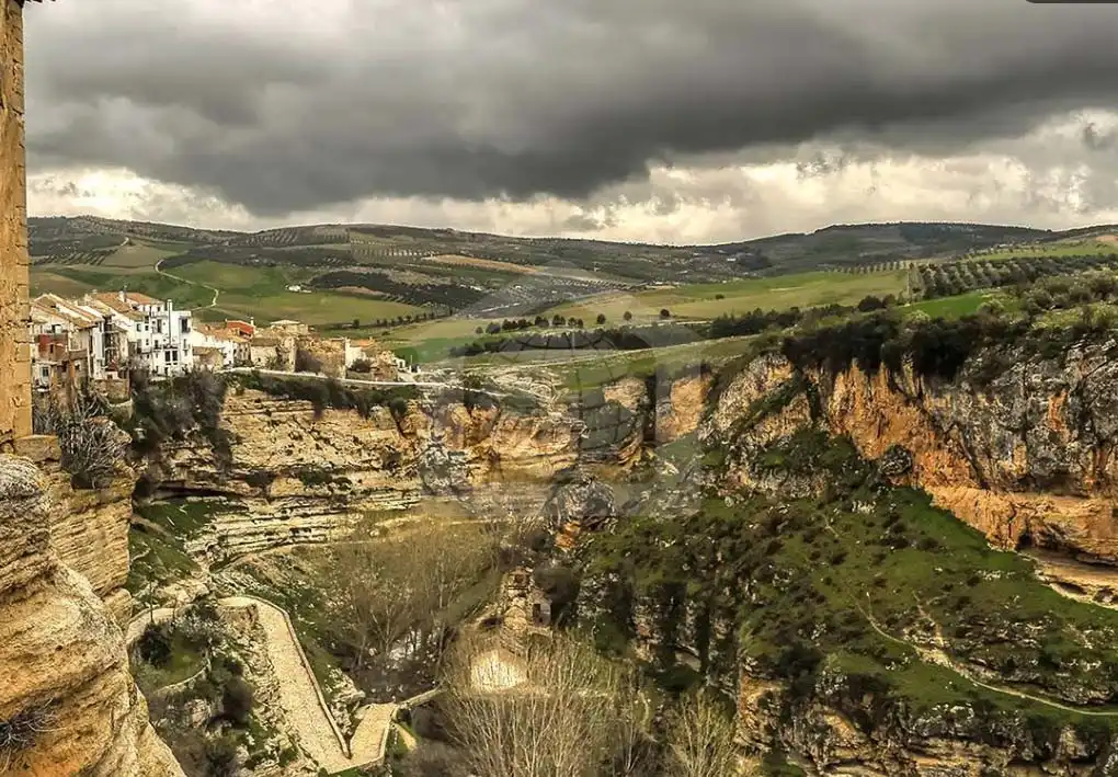 Vista exterior de Casa o xalet en venda en Alhama de Granada amb Balcó