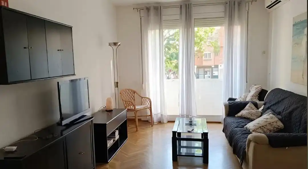 Sala d'estar de Pis de lloguer en Les Corts