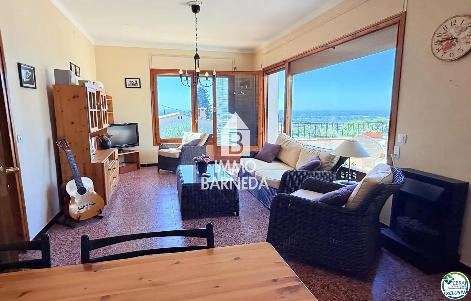 Sala d'estar de Casa o xalet en venda en Roses amb Jardí privat i Terrassa