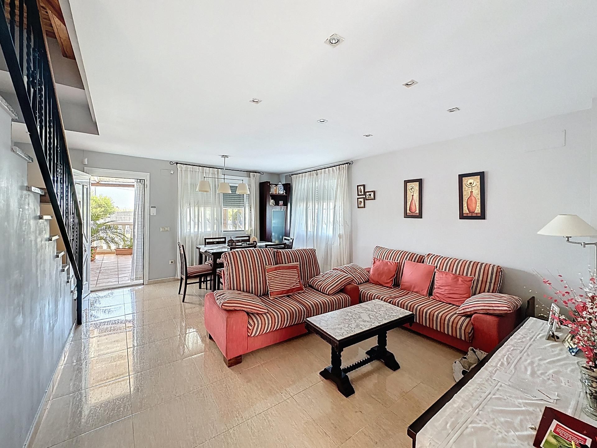 Living room of House or chalet for sale in Sueca  with Heating, Terrace and Storage room