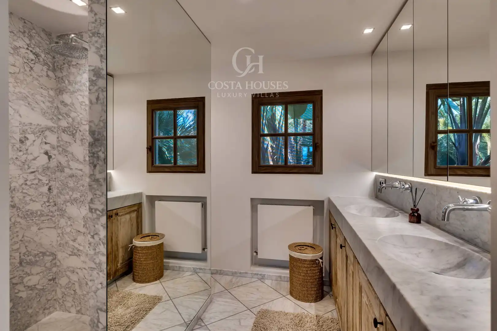Baño de Casa o chalet en venta en Jávea / Xàbia con Aire acondicionado, Calefacción y Jardín privado