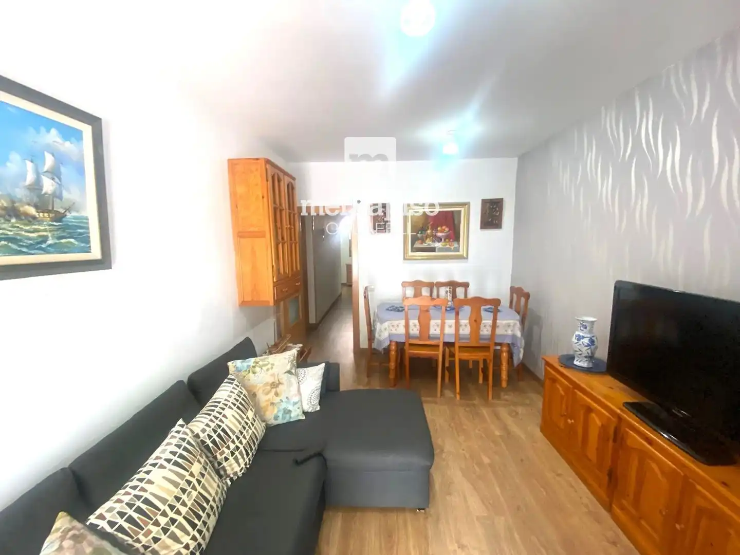 Sala de estar de Piso en venta en Calafell con Calefacción y Terraza