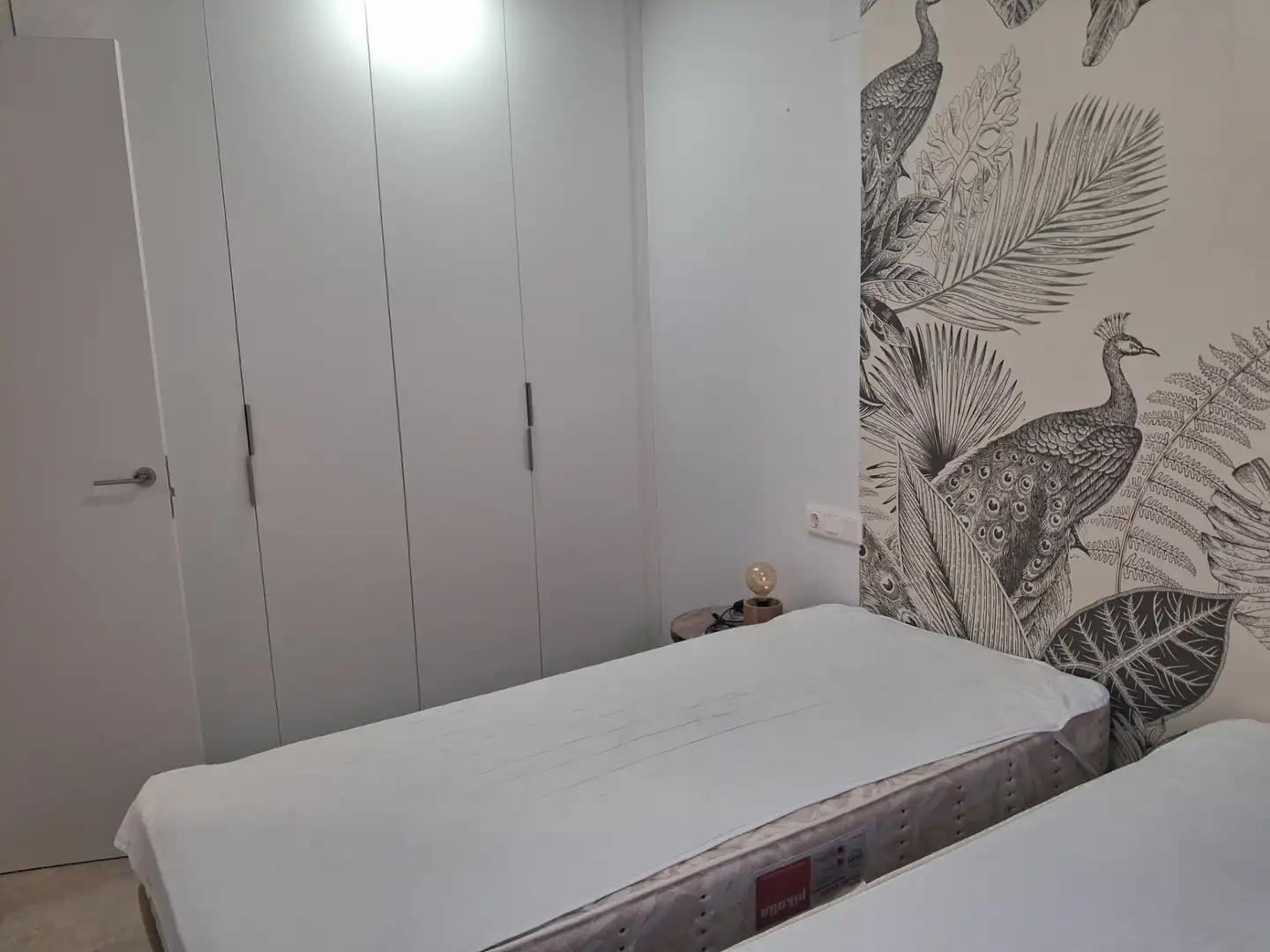 Schlafzimmer von Wohnung zur Miete in Benicarló mit Klimaanlage, Terrasse und Möbliert