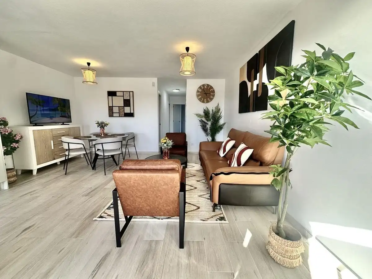 Sala de estar de Piso en venta en Marbella con Terraza