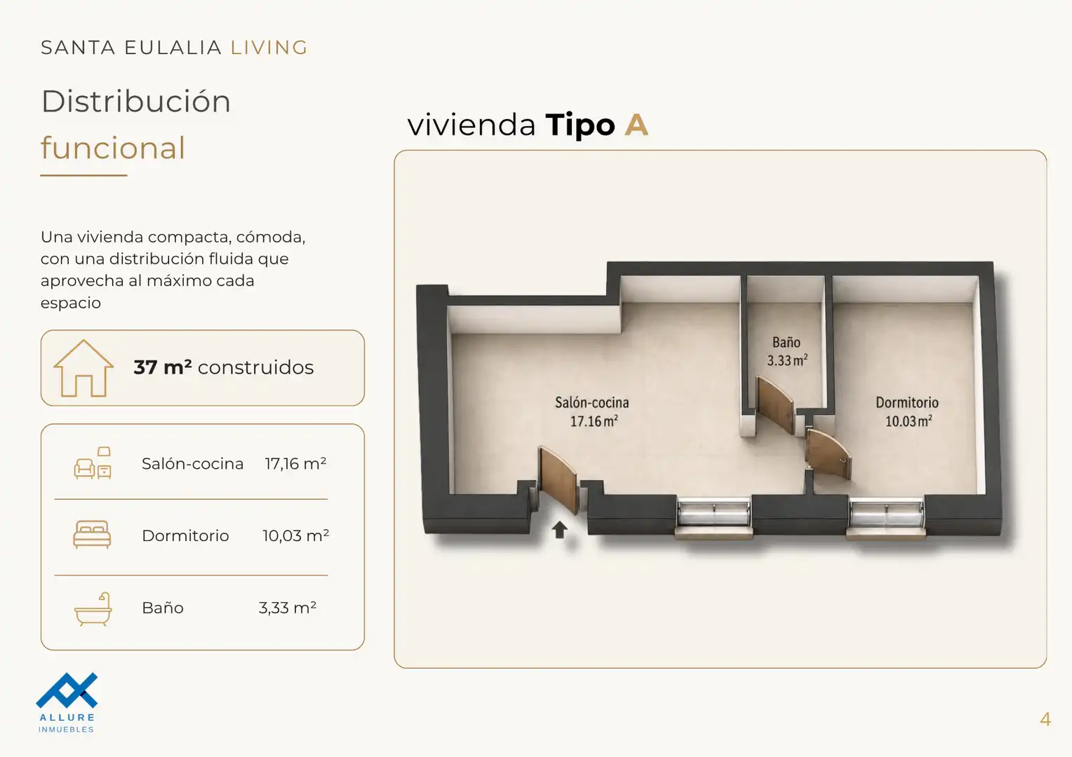 Apartments for sale in Santa Eulalia