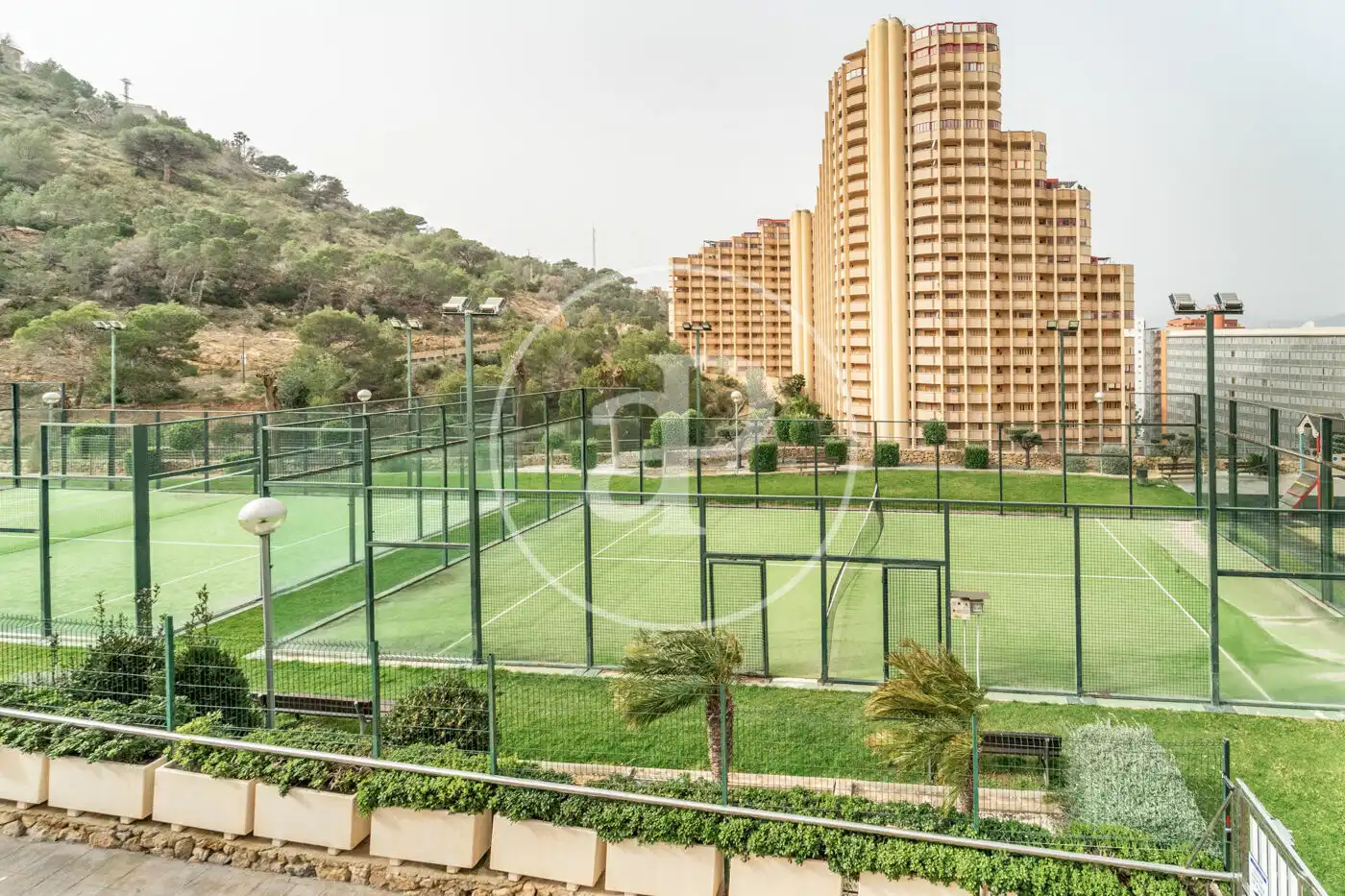 Garden of Flat for sale in Benidorm  with Air Conditioner, Heating and Private garden