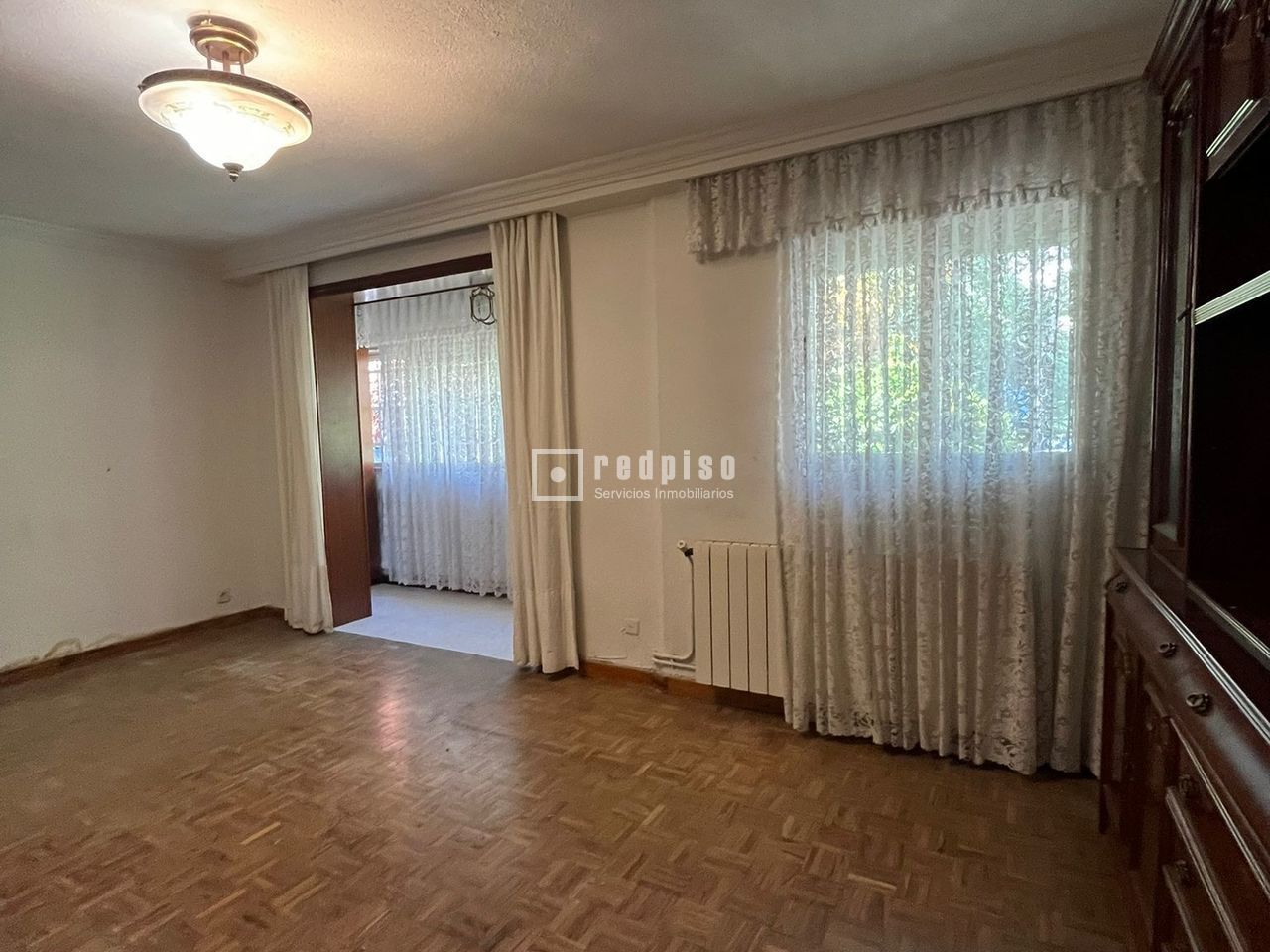 Bedroom of Flat for sale in  Madrid Capital  with Heating, Parquet flooring and Terrace
