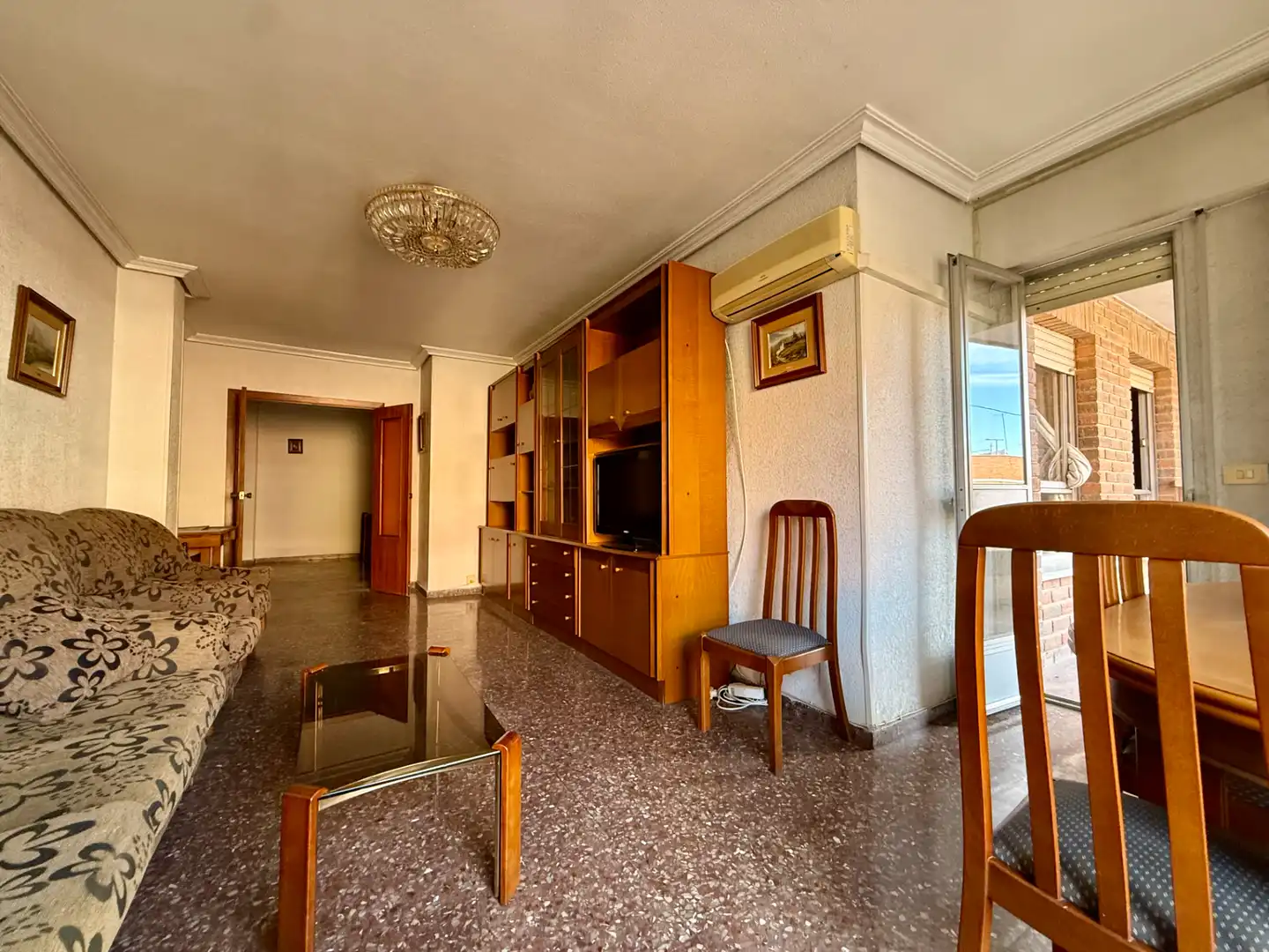 Living room of Flat for sale in Murcia  with Storage room and Balcony