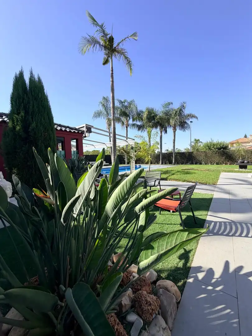 Jardín de Casa o chalet de alquiler en Elche / Elx con Aire acondicionado, Calefacción y Jardín privado