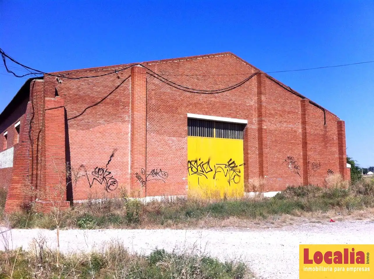 Exterior view of Industrial buildings for sale in Palencia