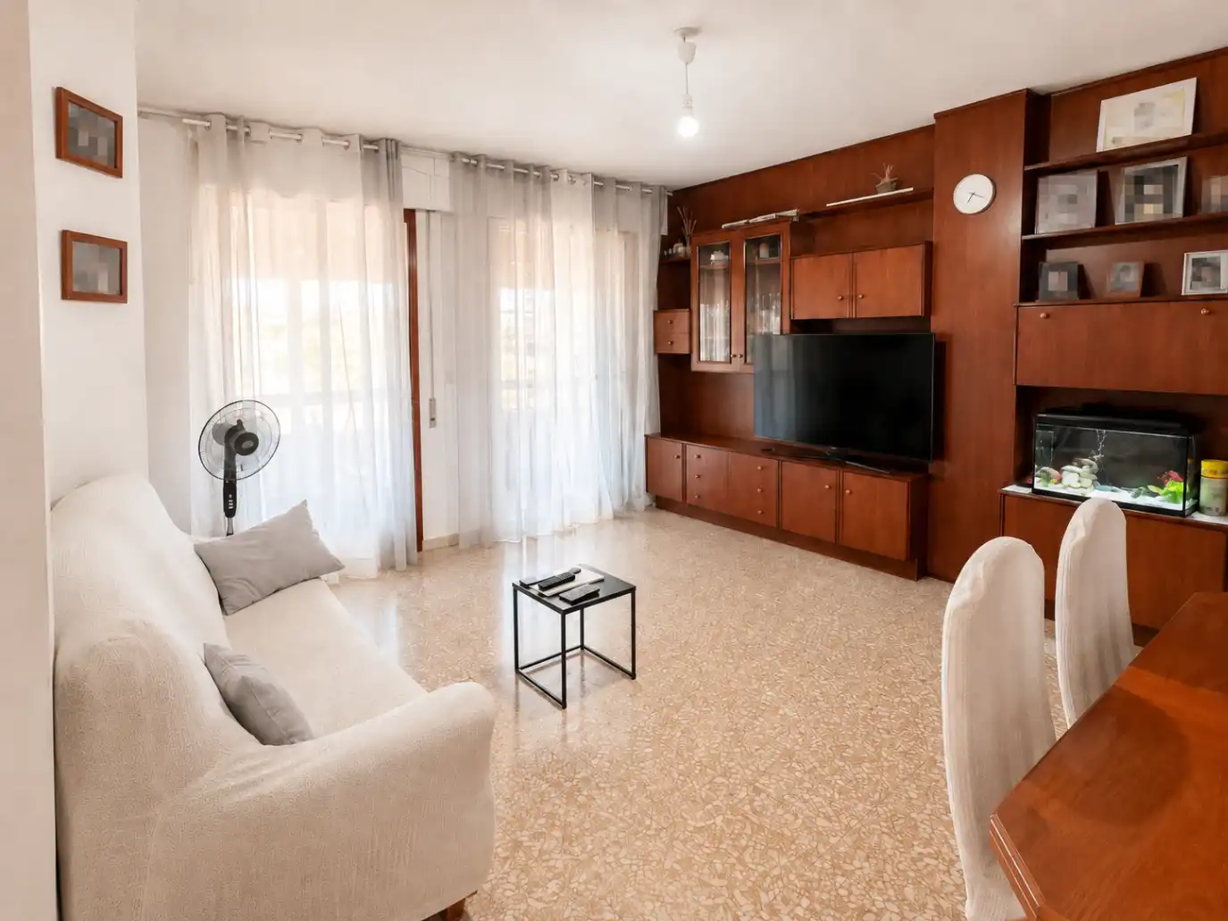 Sala de estar de Piso en venta en Madrid con Terraza