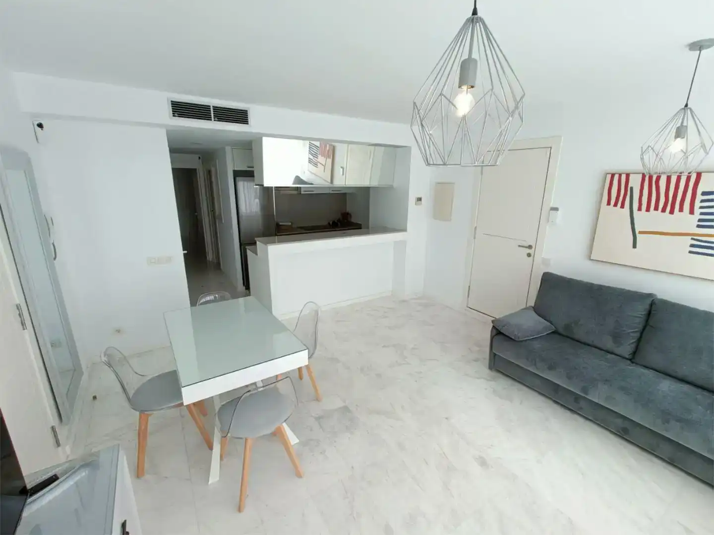 Sala de estar de Piso en venta en Maó - Mahón con Aire acondicionado, Piscina y Amueblado