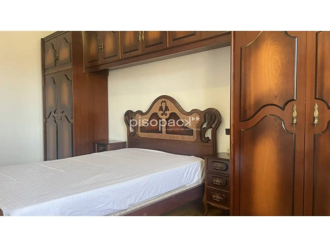 Bedroom of Flat for sale in  Pamplona / Iruña  with Heating, Parquet flooring and Alarm