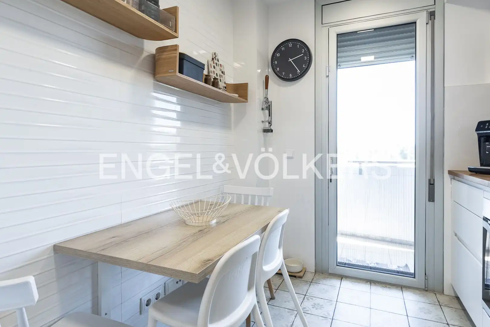 Kitchen of Flat for sale in Sant Adrià de Besòs  with Air Conditioner, Heating and Parquet flooring