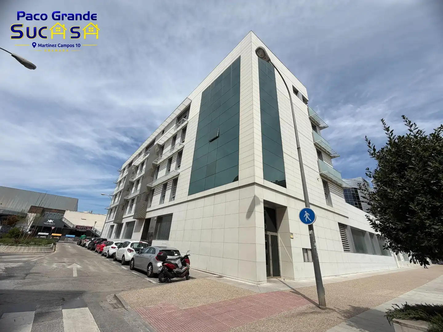 Exterior view of Flat for rent in Granada  with Air Conditioner, Heating and Parquet flooring