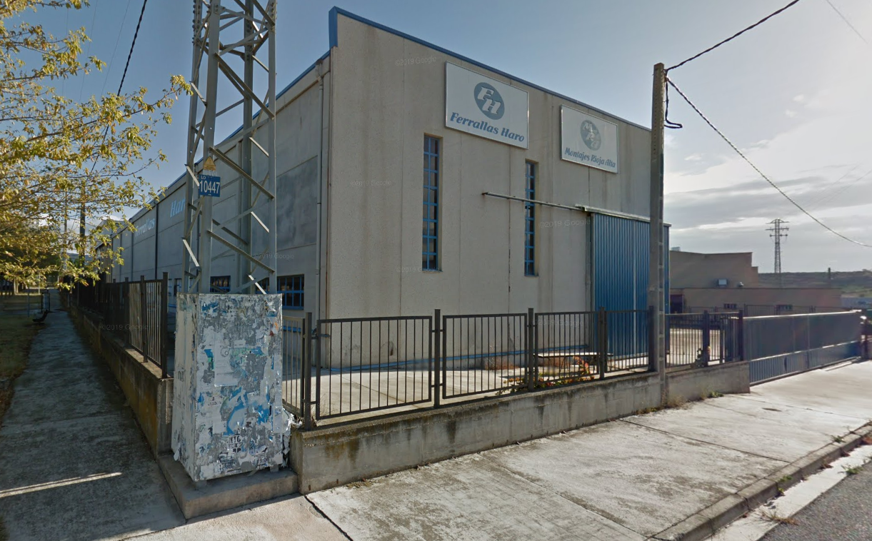 Exterior view of Industrial buildings for sale in Haro