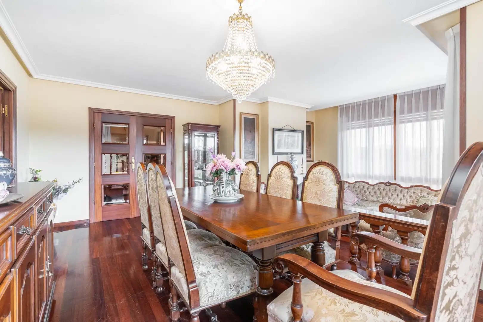 Comedor de Casa o chalet en venta en Siero con Calefacción, Jardín privado y Parquet