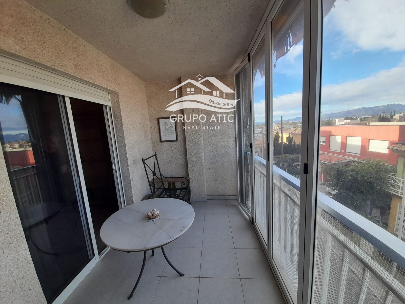 Balcony of Apartment to rent in San Jorge / Sant Jordi  with Terrace and Furnished