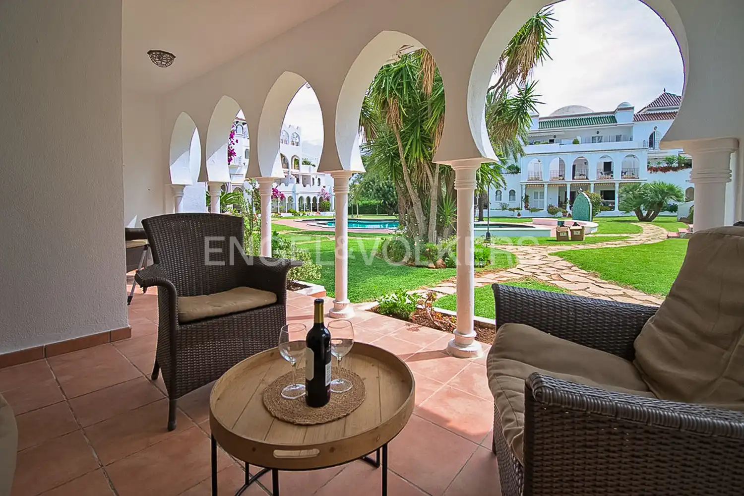 Terrace of Flat for rent in Dénia  with Heating