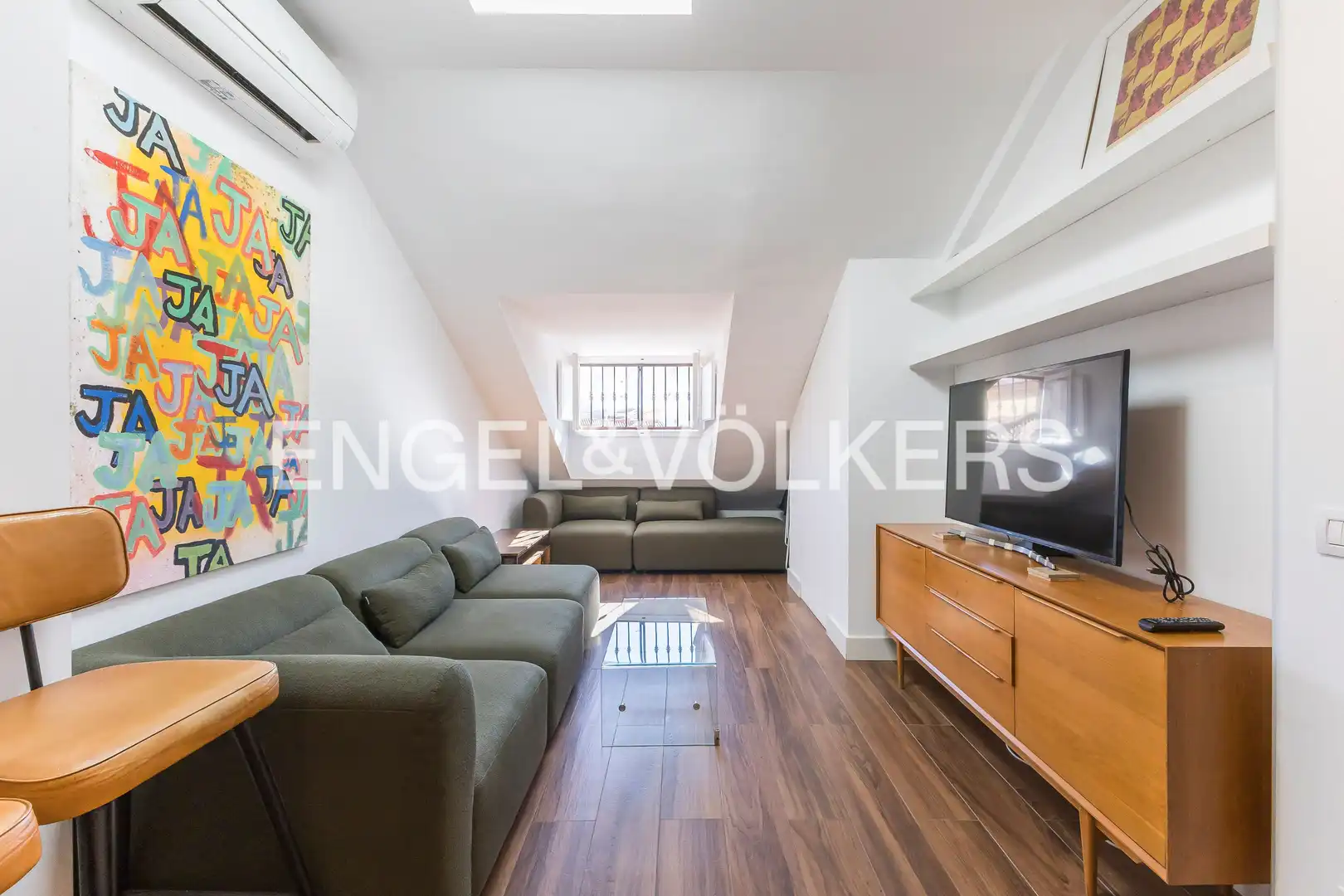 Living room of Flat for rent in Centro