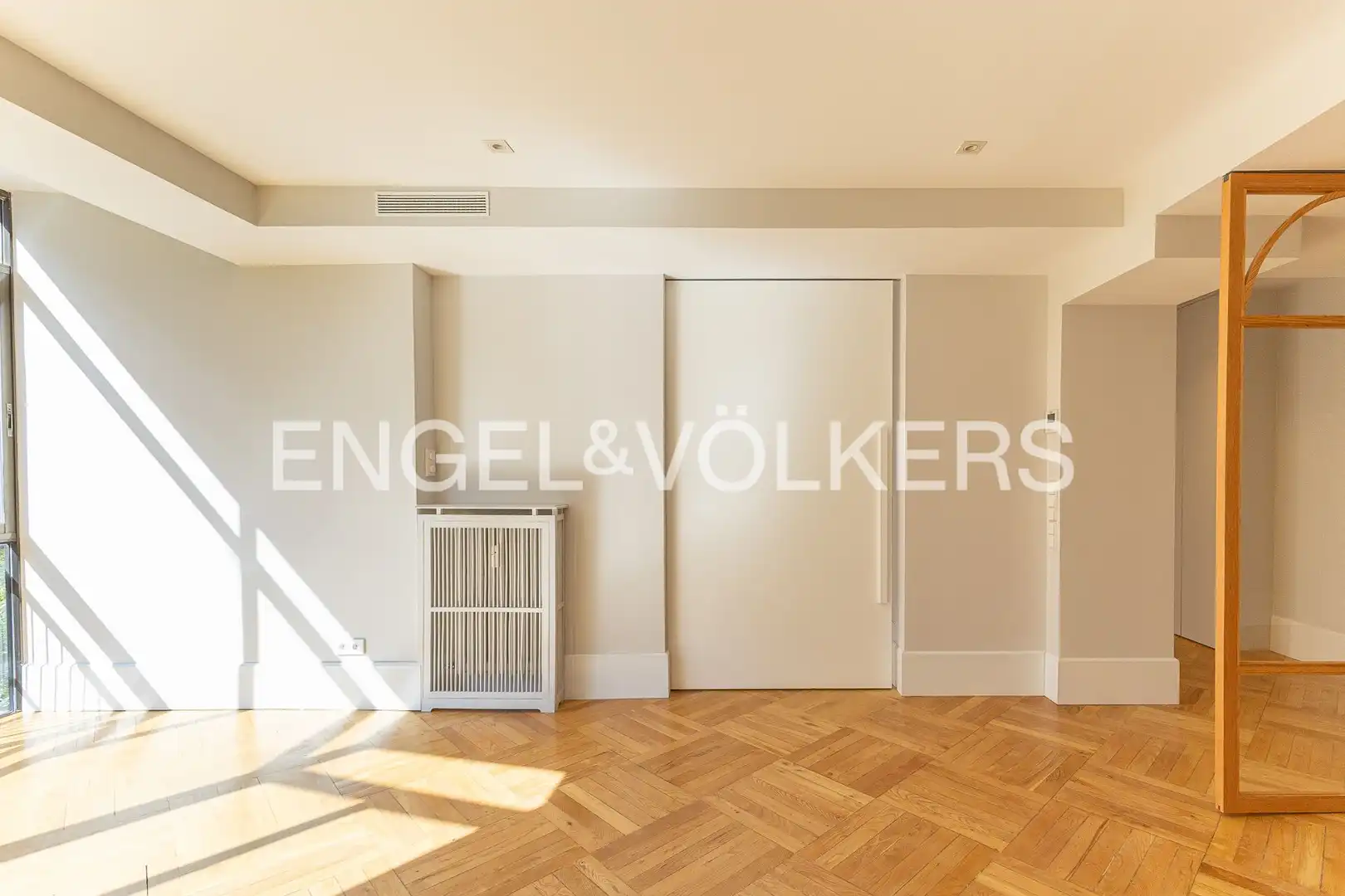 Esszimmer von Wohnung zur Miete in Madrid mit Klimaanlage, Heizung und Parkett