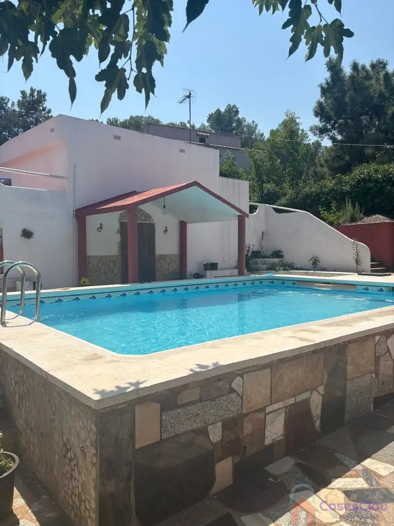 Piscina de Casa o chalet en venta en La Pobla de Tornesa con Aire acondicionado, Calefacción y Terraza