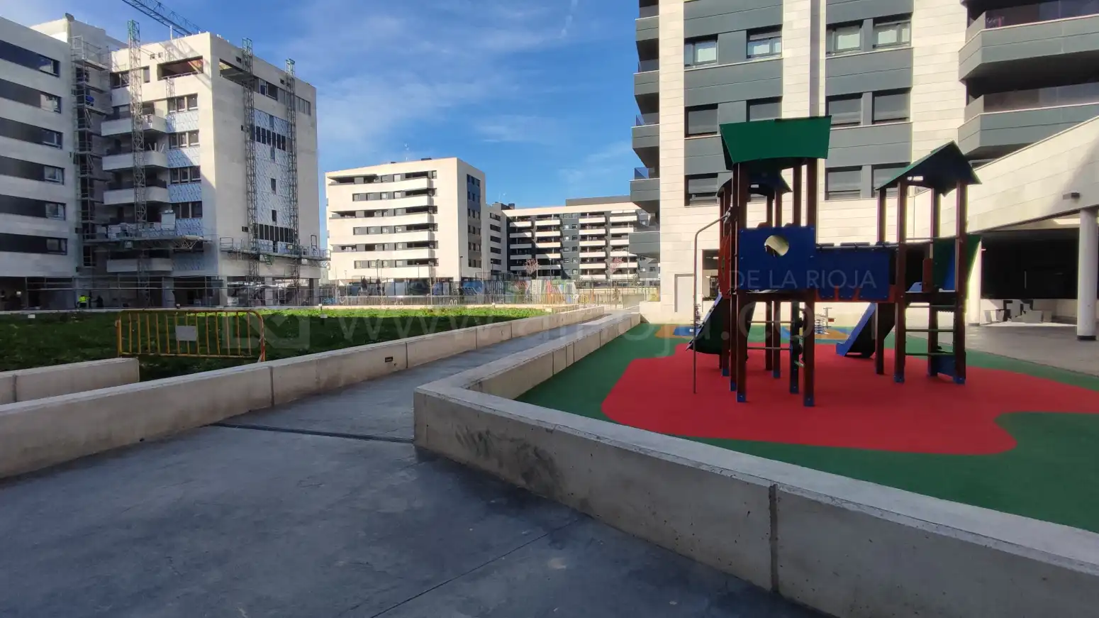 Terrace of Flat for sale in  Logroño  with Air Conditioner, Heating and Private garden