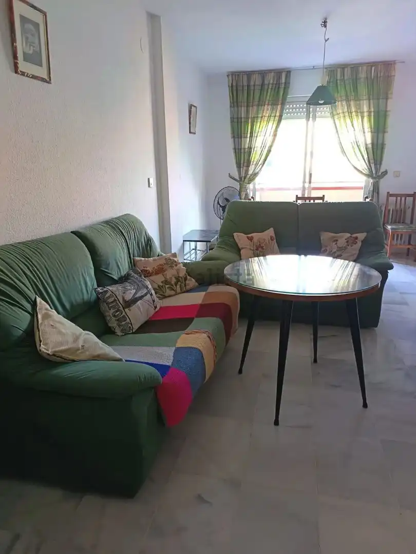 Sala de estar de Piso de alquiler en Granada con Calefacción, Amueblado y Lavadora