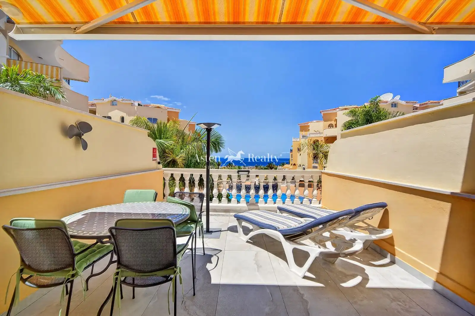 Terrasse von Maisonette zum Verkauf in Arona mit Klimaanlage, Terrasse und Abstellraum