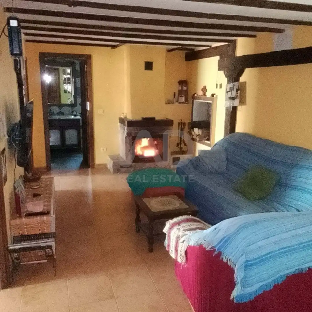 Sala de estar de Casa o chalet en venta en Karrantza Harana / Valle de Carranza con Calefacción, Terraza y Piscina