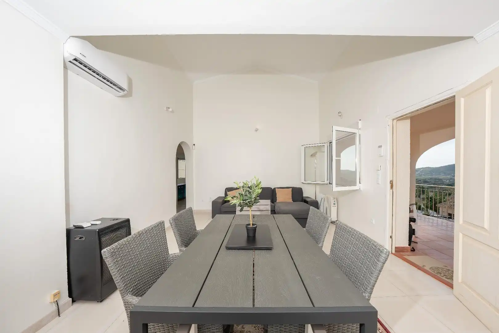 Comedor de Casa o chalet en venta en Xaló con Aire acondicionado, Jardín privado y Terraza